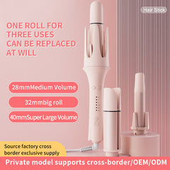 Automatic Curling Iron 32mm Auto Rotating Ceramic Hair Curler Anti-Scald Fast Heating Hair Curling Wand for Hair Waves Styling