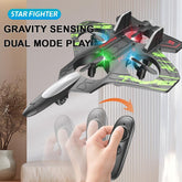 Remote Control Airplane,1 Count 4-axis Drone with Remote Control, Outdoor Electric Remote Control Toys for Birthday Gift
