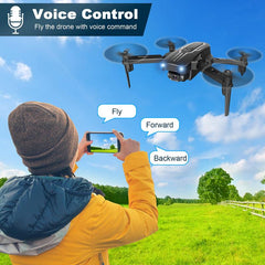 Mini Drone with Camera for Adults Kids- 1080PHD FPV Camera Drones with 90¡ã AdjustableLens