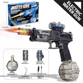 Ultimate Blaster Electric Water Guns with Realistic Gun Muzzle Flame High Capacity Squirt Guns Summer Outdoor Beach Game Gift
