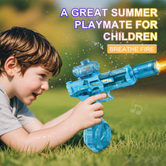 Splash Festival Ice Mouse Electric Water Gun Outdoor Automatic Suction Children's Water Gun Toys