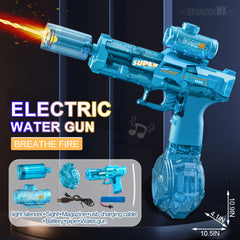 Splash Festival Ice Mouse Electric Water Gun Outdoor Automatic Suction Children's Water Gun Toys
