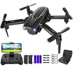 Mini Drone with Camera for Adults Kids- 1080PHD FPV Camera Drones with 90¡ã AdjustableLens