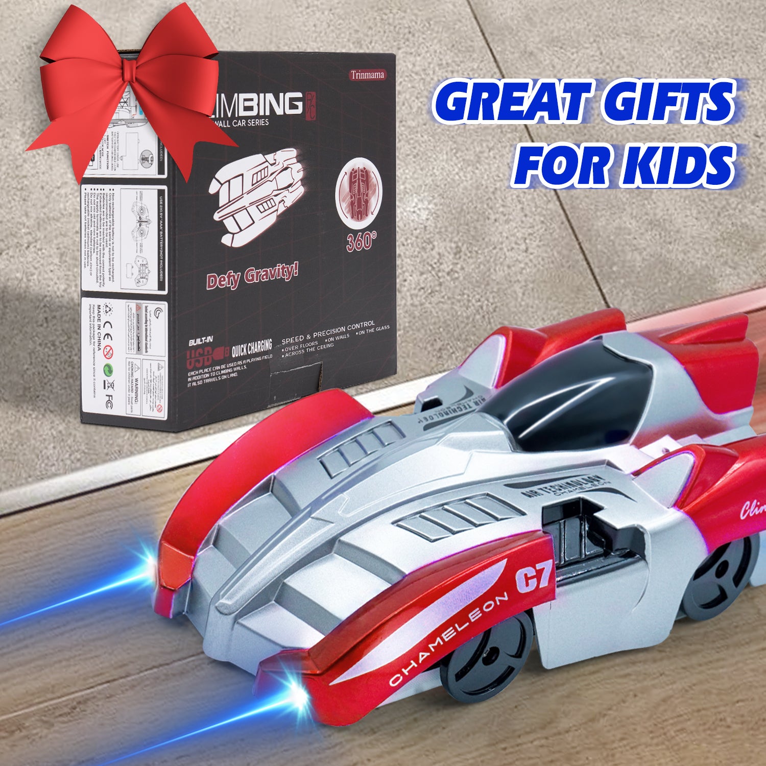 Trinmama 1:20 WALL CLIMBING STUNT RC CAR