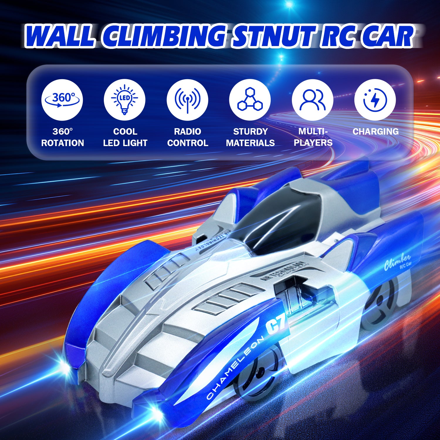Trinmama 1:20 WALL CLIMBING STUNT RC CAR