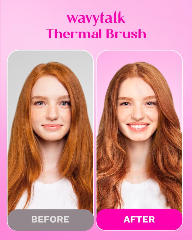 Curl 5-in-1 Ceramic Curing WandSet Fast Heat Up Curling Wand from 1/2 to 1 1/4Inch and a Thermal Brush